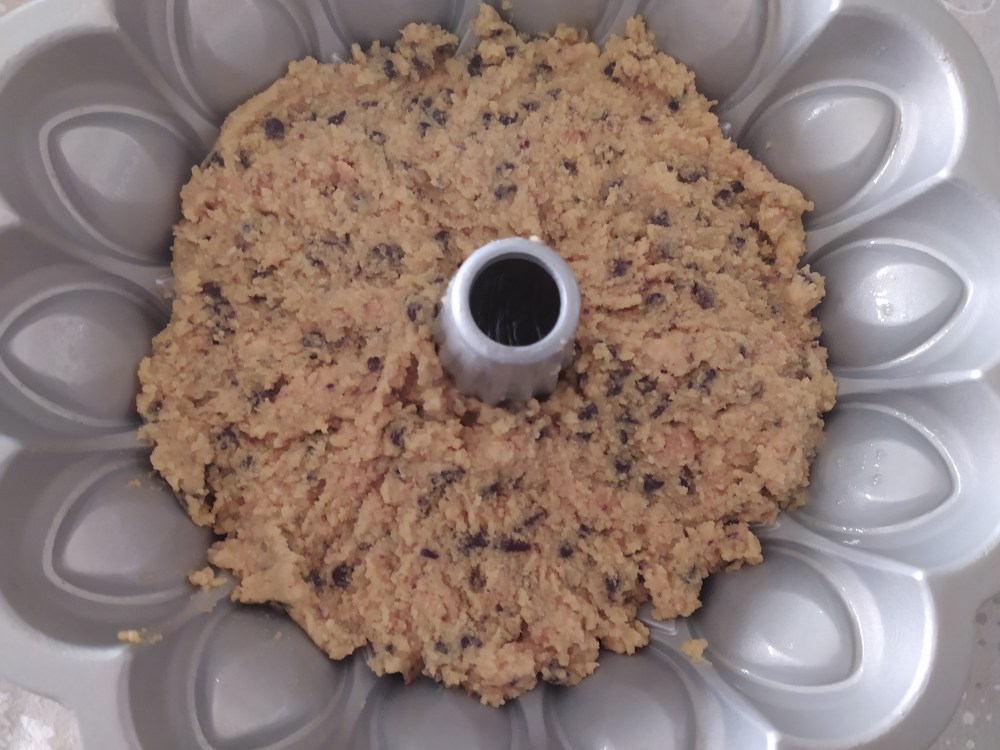 premete leggermente l'impasto